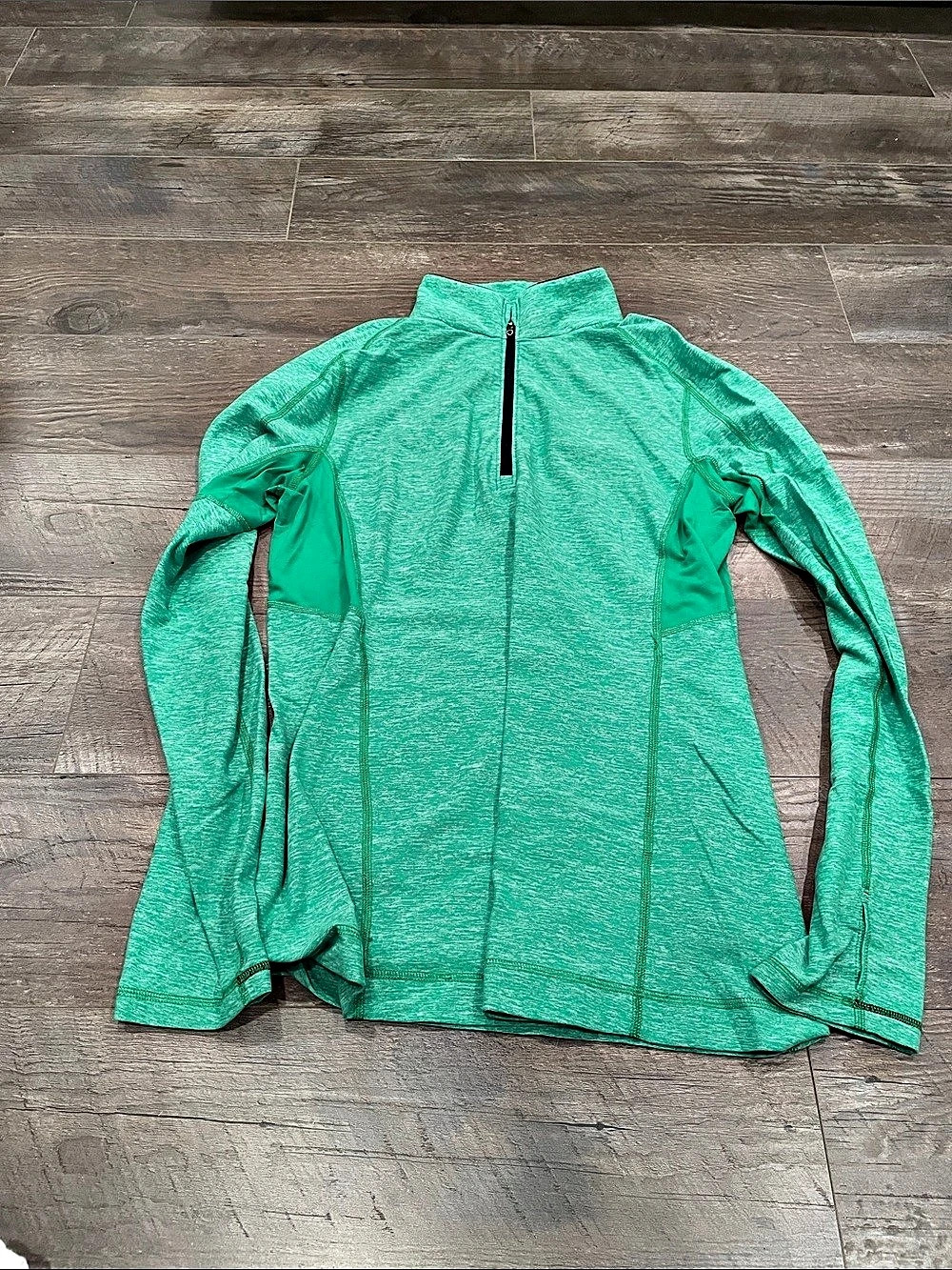 Lululemon men’s Green Quarter-Zip Athletic Top